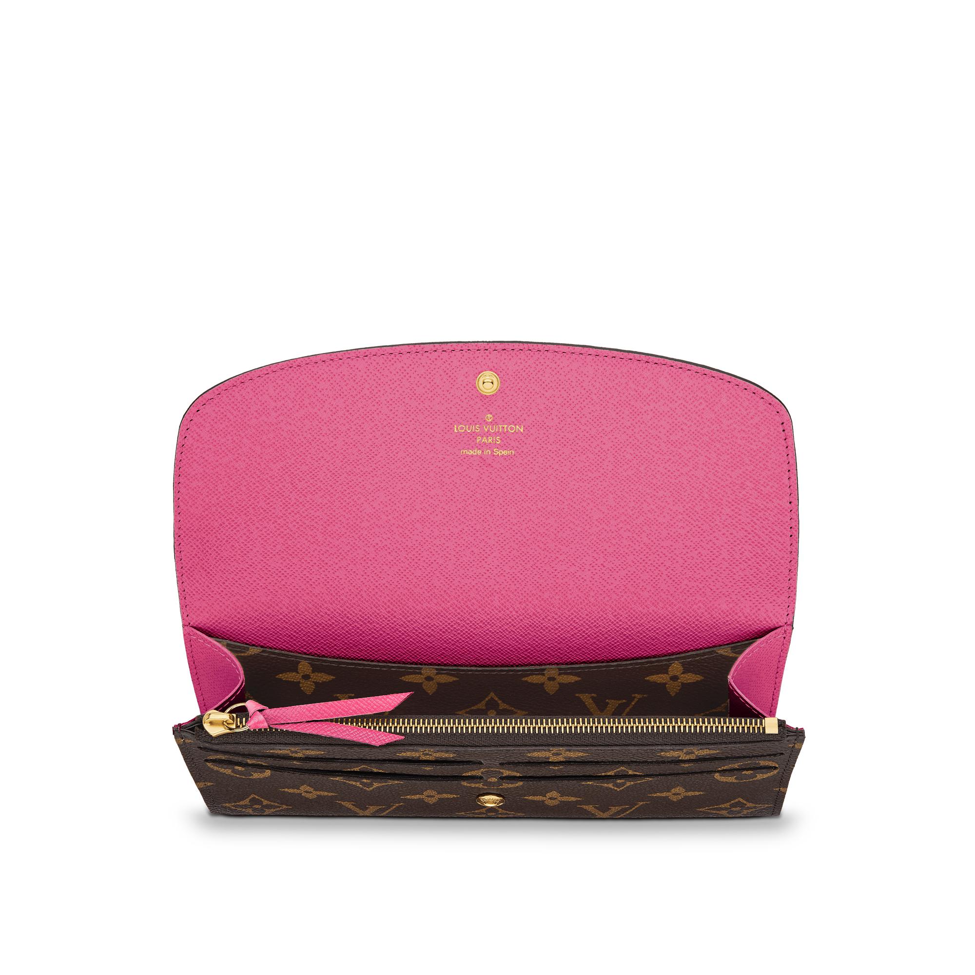 Louis Vuitton Wallet Pink Interior 1014